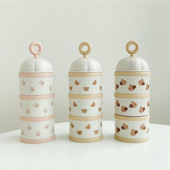 Little Bear Olive Tulip Portable Storage Box