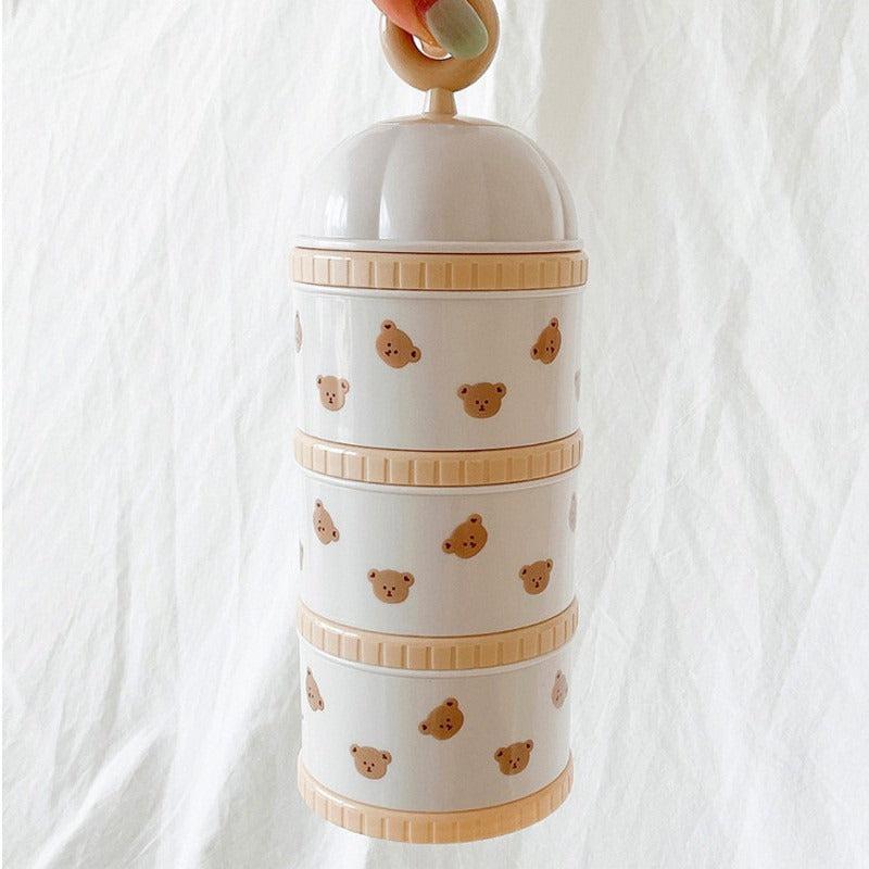 Little Bear Olive Tulip Portable Storage Box