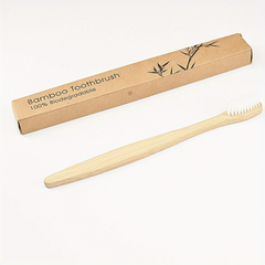 4pcs Bamboo Toothbrushes BPA Soft Bristles Eco Friendly