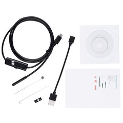 5.5mm Endoscope Car Inspection Camera Magnet Waterproof Mirror Android Video