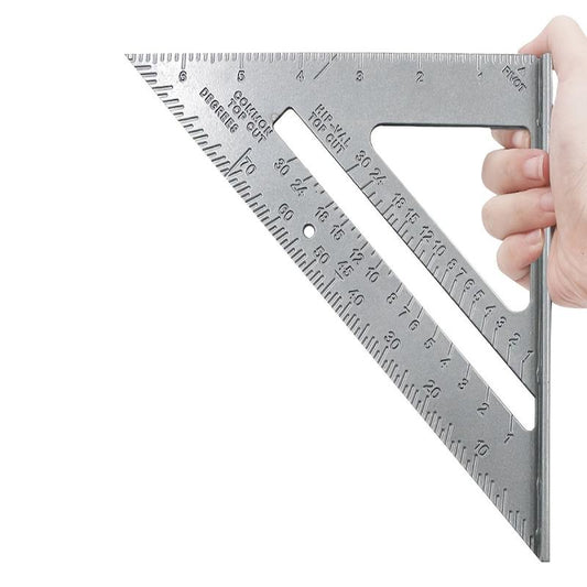 Cast Aluminum Triangle Ruler Angle Ruler Aluminum Alloy Base Ruler