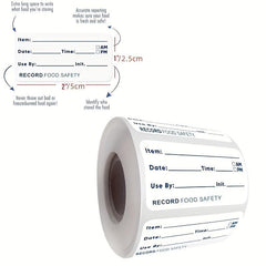 500pcs Kitchen Sticker Refrigerator Food Storage Label