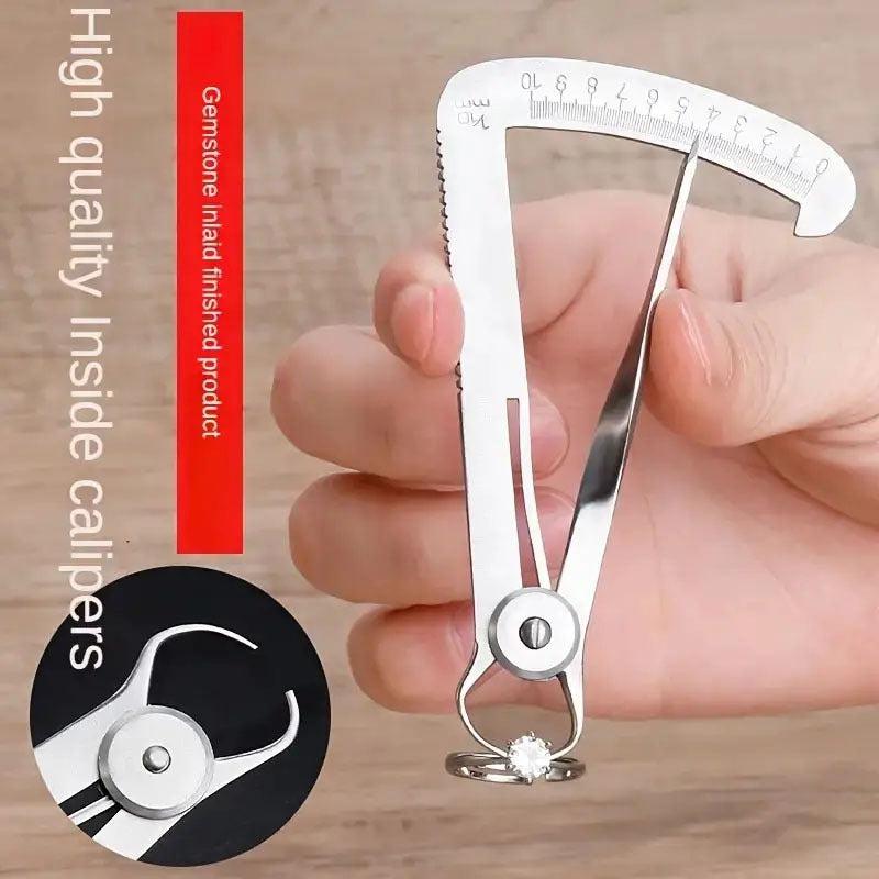 Stainless Steel Inner Caliper for Jewelry Dentistry More