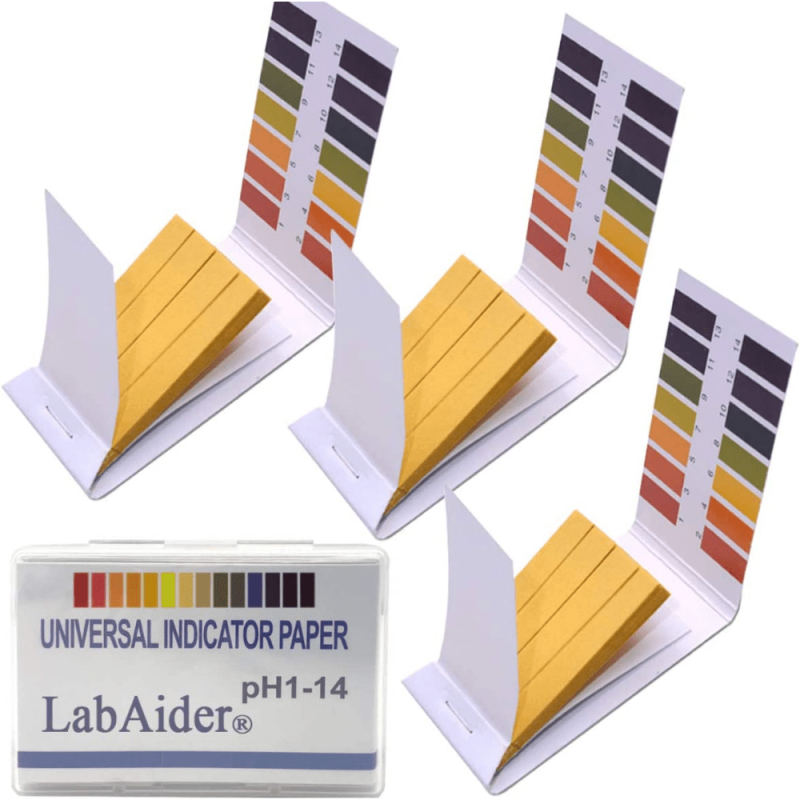 3pcs 80 Strips pack Lab PH Test Strips Scale 1 14 Wide Range