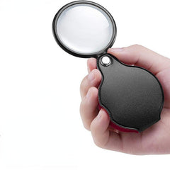 High Leather Magnifying Glass 60mm For Camping