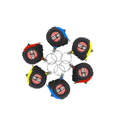 Retractable Measure Tape Keychain Construction Tool Pocket Centimeter Ruler