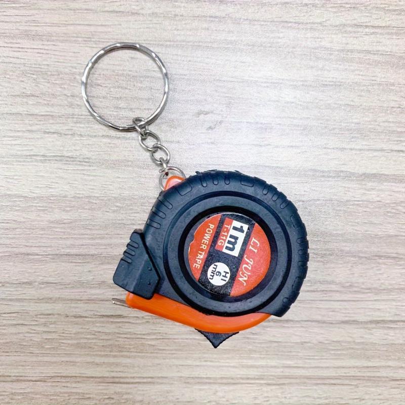 Retractable Measure Tape Keychain Construction Tool Pocket Centimeter Ruler