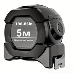 Fluorescent Self-locking Tape Measure 5m High Precision Wear-resistant Steel
