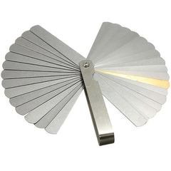Metric Stainless Steel 32 Blades Feeler Gauge 0.04-0.88MM Thickness