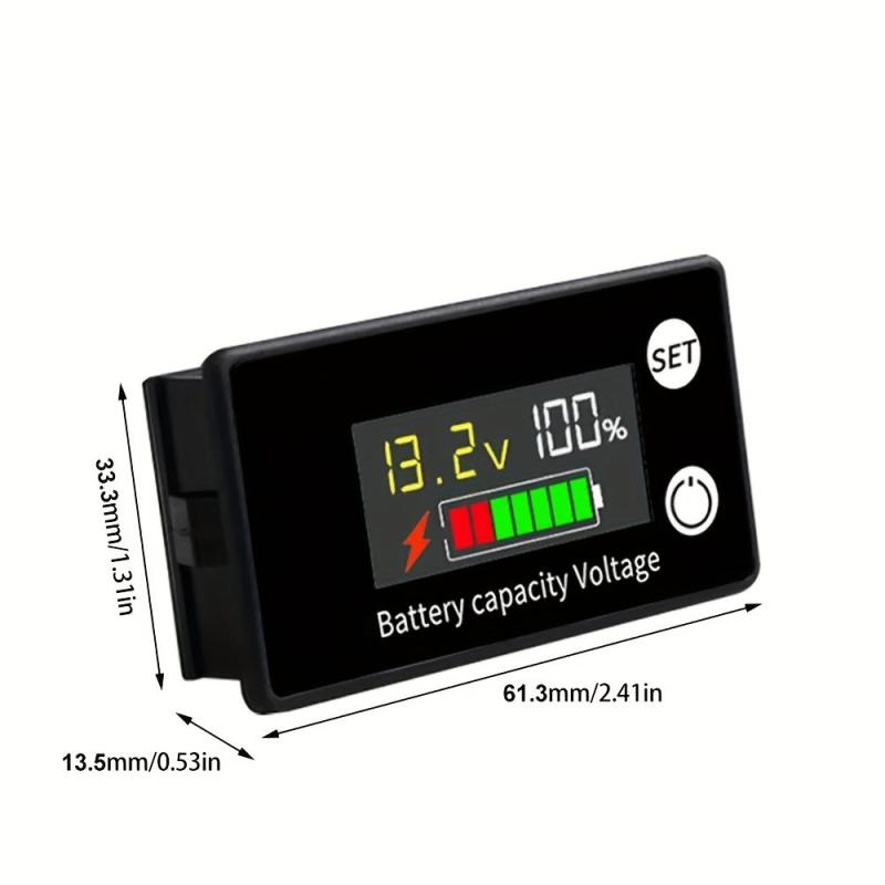 DC8 100V Capacity Indicator Power Tester LCD Display Voltage Measurement