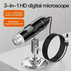 1600X Digital Microscope Camera 3 in 1 Portable Electronic Microscope