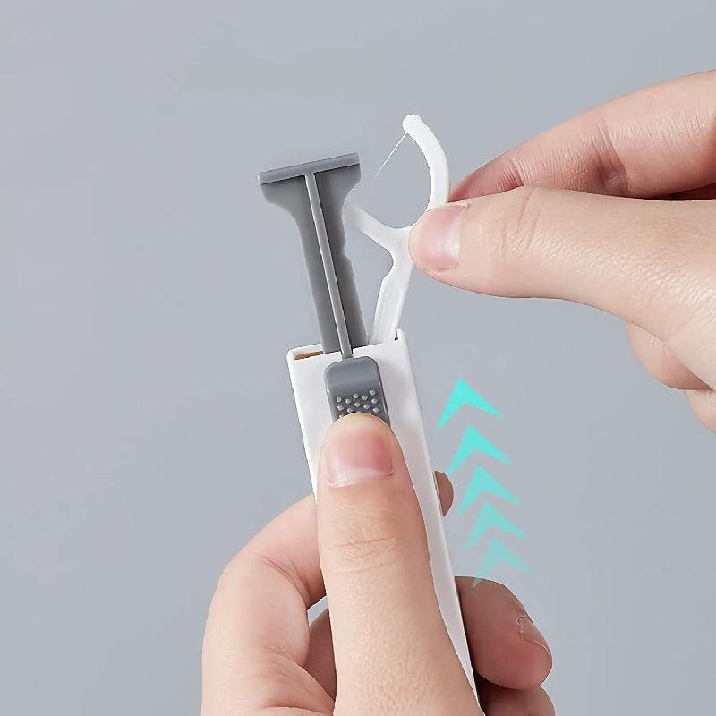 Portable Automatic Dental Floss Box 10pcs