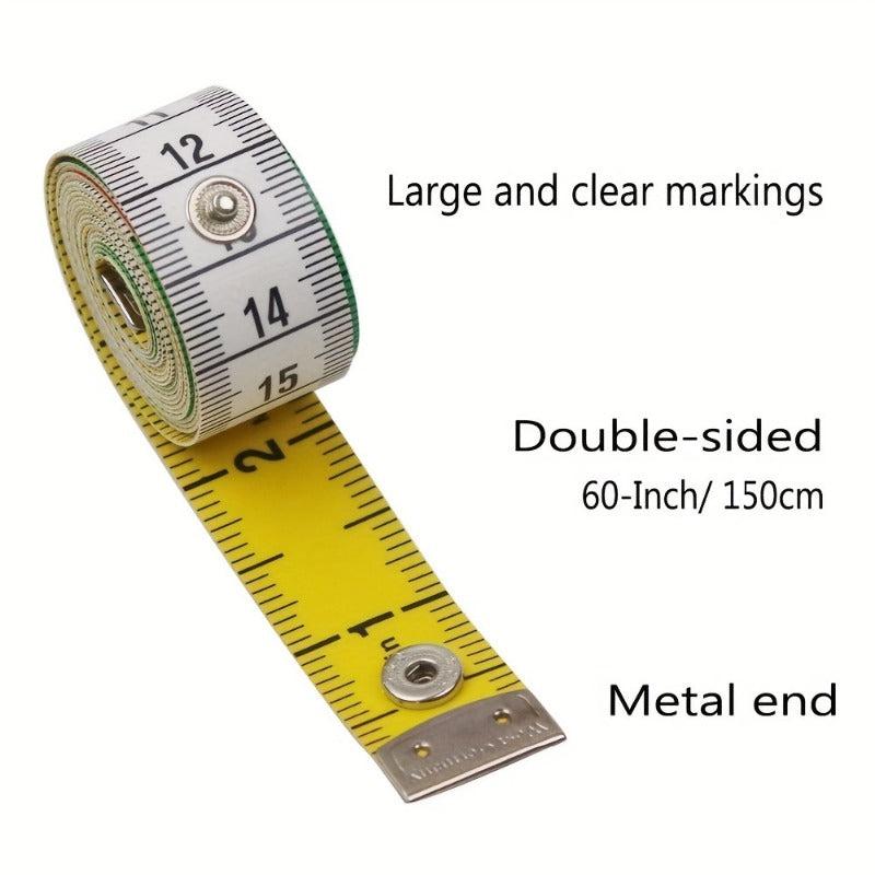 152 Tape Measure Body Measuring Tape Sewing Tailor Soft Flat Ruler Sewing Tape
