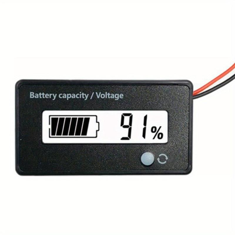 DC 5-72V Meter Capacity Voltage Monitor for Lead Acid & Li-ion Batteries