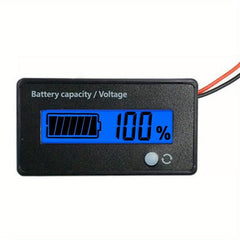 DC 5-72V Meter Capacity Voltage Monitor for Lead Acid & Li-ion Batteries