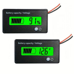 DC 5-72V Meter Capacity Voltage Monitor for Lead Acid & Li-ion Batteries