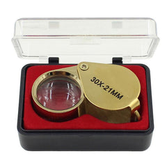 Pocket Jewellers Glass Magnifying Magnifier Jewelry Loupe
