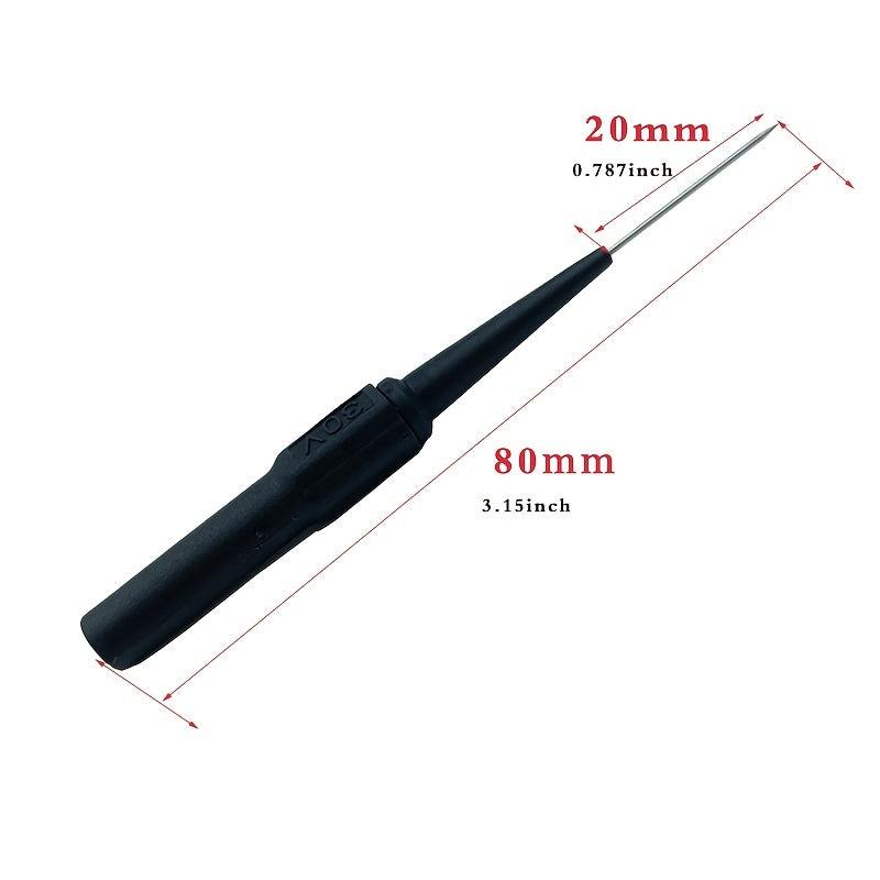 7mm Multimeter Test Leads Probe Kit for Car Machine Wire Testing