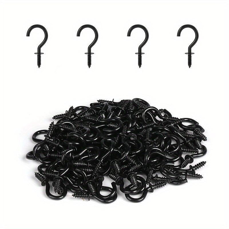 80pcs Small Screw Hooks for Jewelry Crafts and Hats