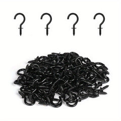 80pcs Small Screw Hooks for Jewelry Crafts and Hats