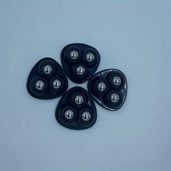 4pcs Self Adhesive Swivel Caster Wheels Stainless Steel Paste Universal Pulleys