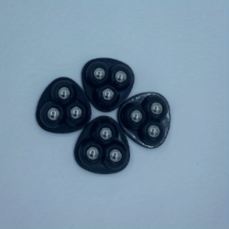 4pcs Self Adhesive Swivel Caster Wheels Stainless Steel Paste Universal Pulleys