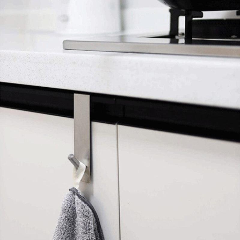 Stainless Steel Over Glass Door Shower Towel Rack For Hotel