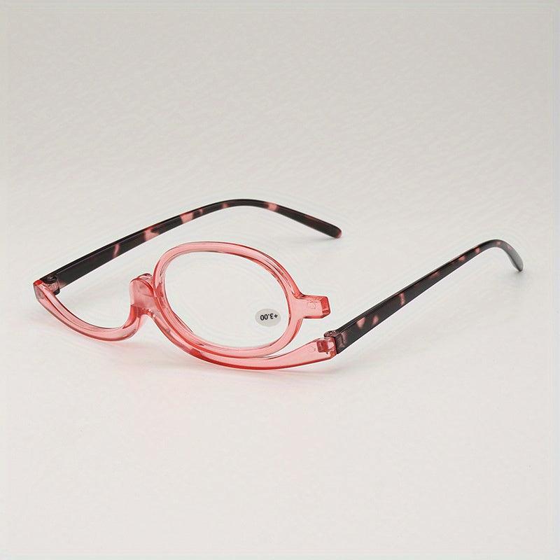 Rotating Makeup Reading Glasses Folding 1.0-4.0 Magnifying Glasses