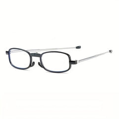 Foldable Anti Light Reading Glasses With Case