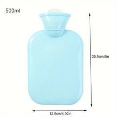 Portable Striped Warm Water Bag PVC Hot Water Bag Thermal Insulation