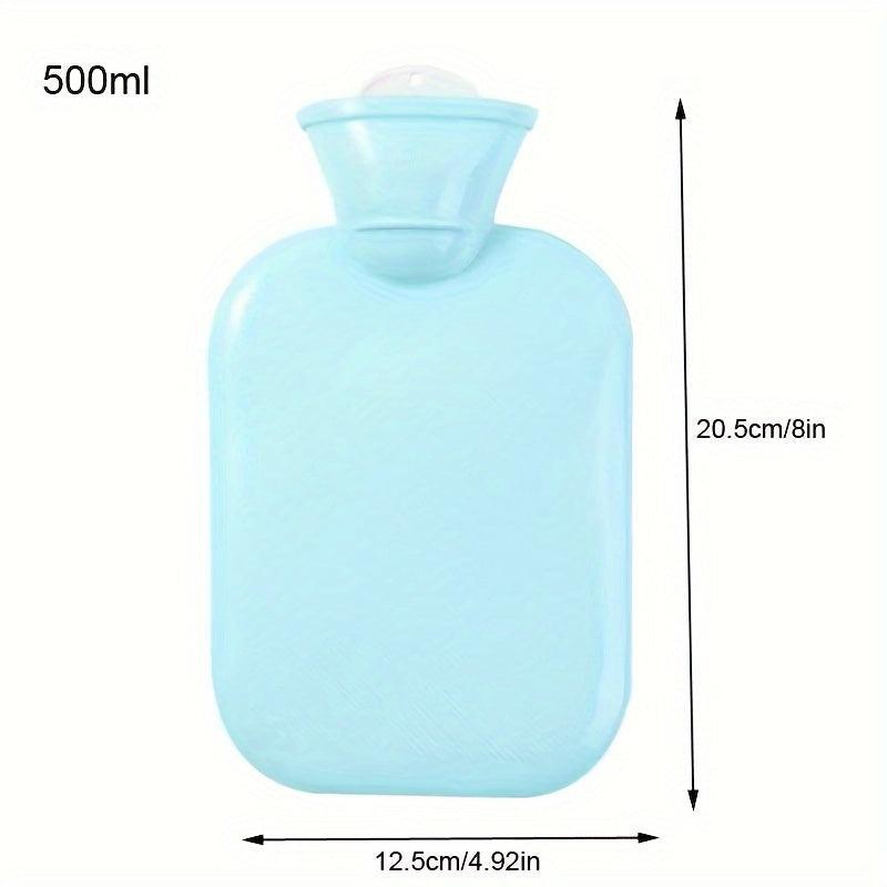 Portable Striped Warm Water Bag PVC Hot Water Bag Thermal Insulation