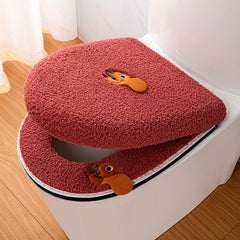 2pcs Set Warm Toilet Cover for Patient