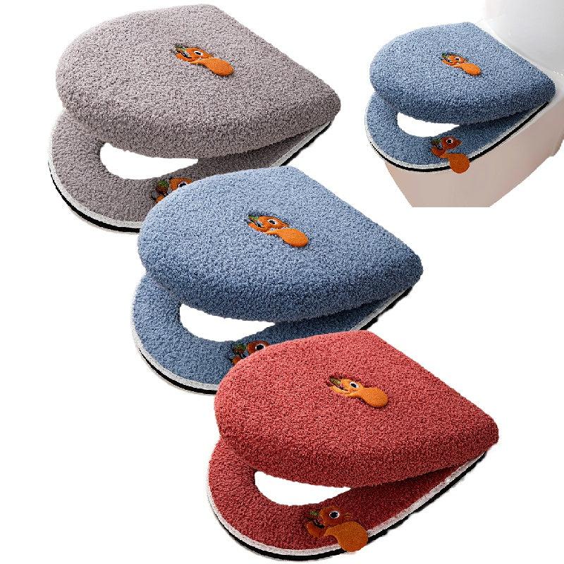 2pcs Set Warm Toilet Cover for Patient