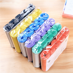 75pcs 4 Gallon Bathroom Small Trash Bags 5 Rolls Pack