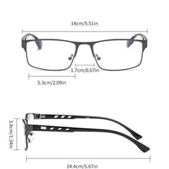 Metal Frame Presbyopia Glasses for Middle Aged - Farsightedness Glasses