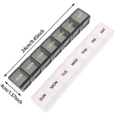Extra Large 7-Day Pill Organizer, Large Capacity Compartments