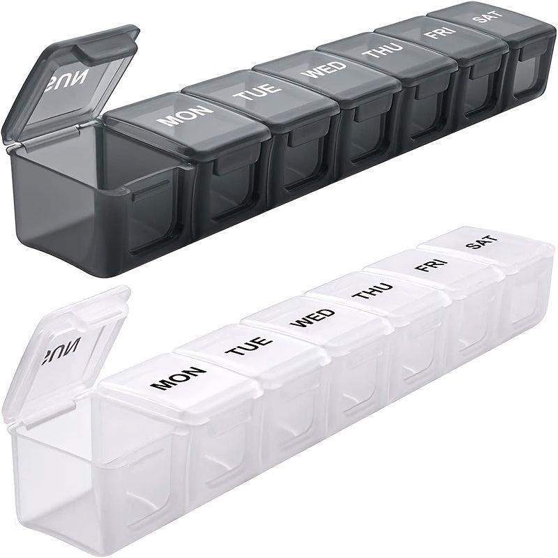 Extra Large 7-Day Pill Organizer, Large Capacity Compartments