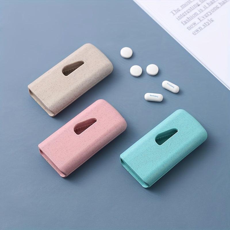 Portable Medicine Cutter Box Tablet Divider Household Mini Split