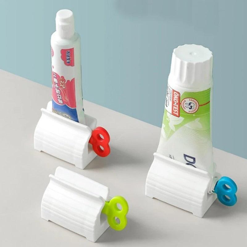 Set of 3 Automatic Toothpaste Squeezers for Lazy Man, Shampoo Press Included