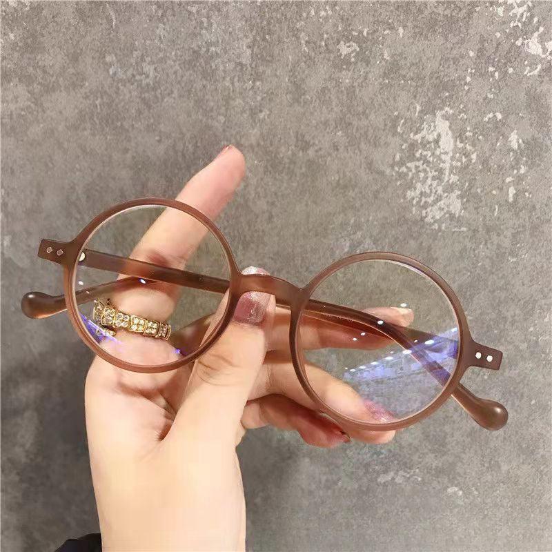 Vintage Round Frame Glasses Anti Fatigue Unisex