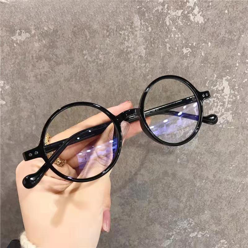 Vintage Round Frame Glasses Anti Fatigue Unisex