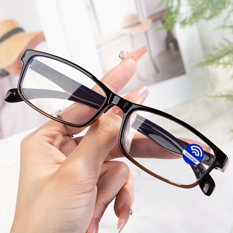 Large Frame Anti Light Retro Presbyopia Glasses