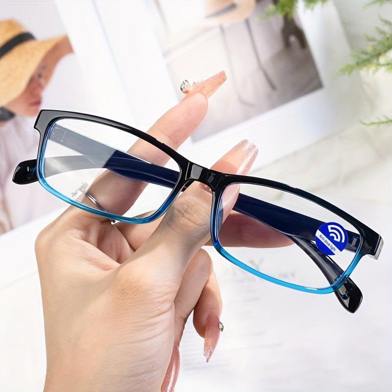 Large Frame Anti Light Retro Presbyopia Glasses