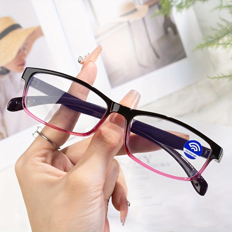 Large Frame Anti Light Retro Presbyopia Glasses