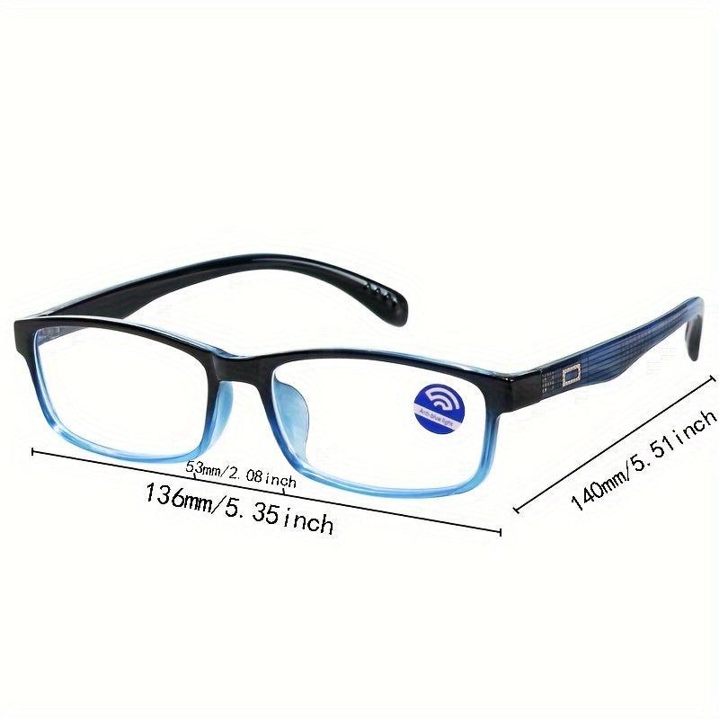 Large Frame Anti Light Retro Presbyopia Glasses