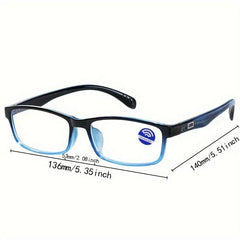 Large Frame Anti Light Retro Presbyopia Glasses