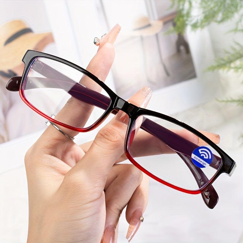 Large Frame Anti Light Retro Presbyopia Glasses