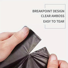 100pcs Thick Disposable Garbage Bags Kitchen Storage Trash Liner Bags