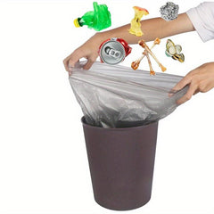 100pcs Thick Disposable Garbage Bags Kitchen Storage Trash Liner Bags