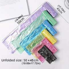 100pcs Thick Disposable Garbage Bags Kitchen Storage Trash Liner Bags